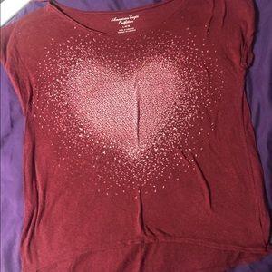 American Eagle flowy top